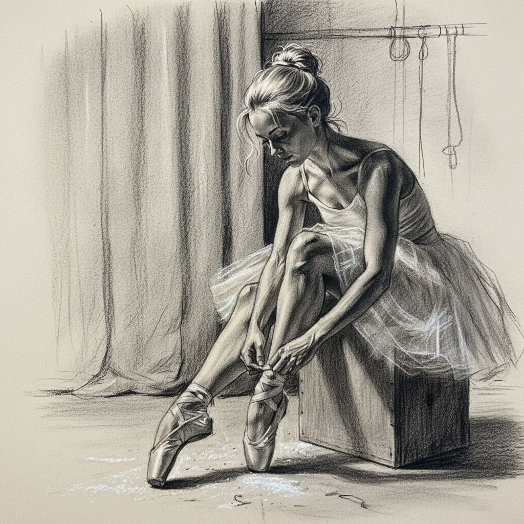 Charcoal Pencil Style