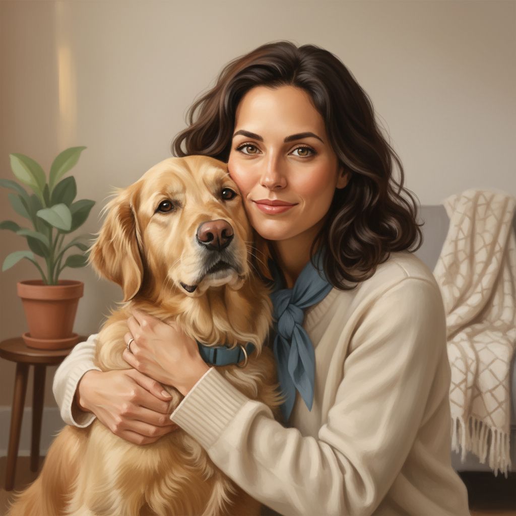 Image To Pet & Owner Portrait Fusion