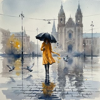 Impressionistic Watercolor