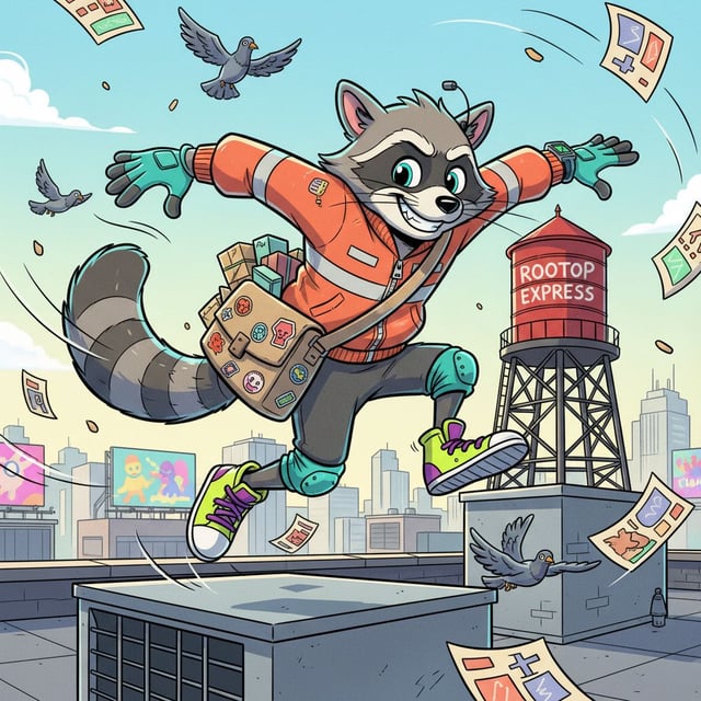 Cartoon Style Illustration