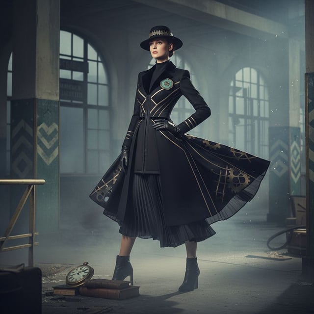 Concept Fashion Model Prompt