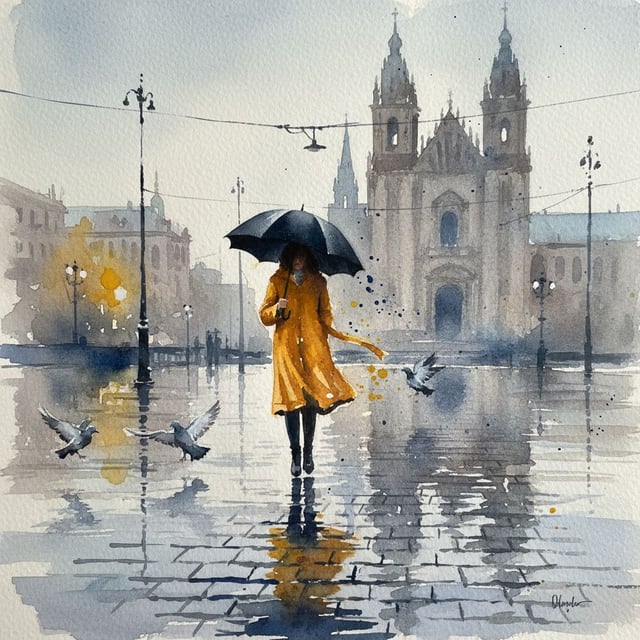 Impressionistic Watercolor