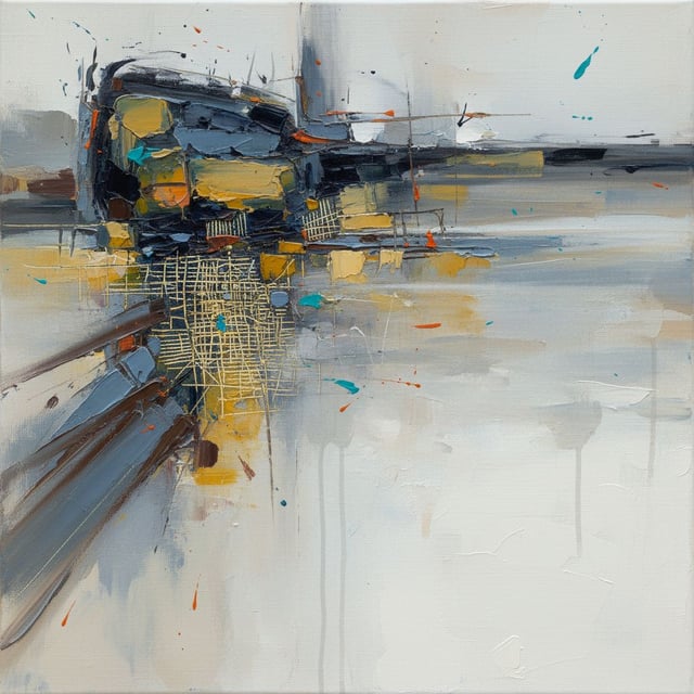 Modern Abstract Oils