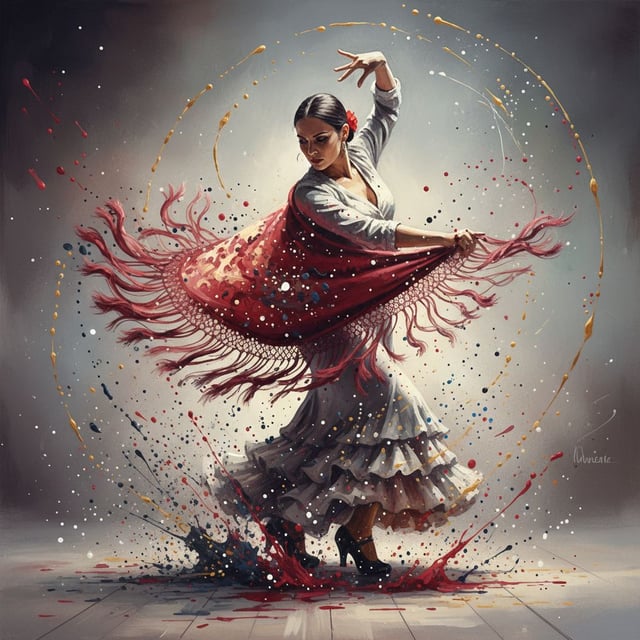 Splash and Spatter Technique